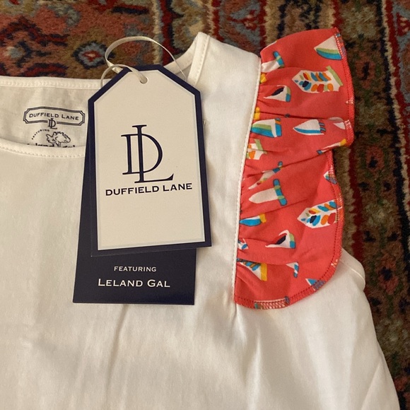 NWT Duffield Lane Gianna Top - Picture 2 of 3
